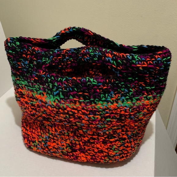 Toy Basket Small Toy Basket Clutter Basket Book Basket handmade crocheted - Picture 9 of 16